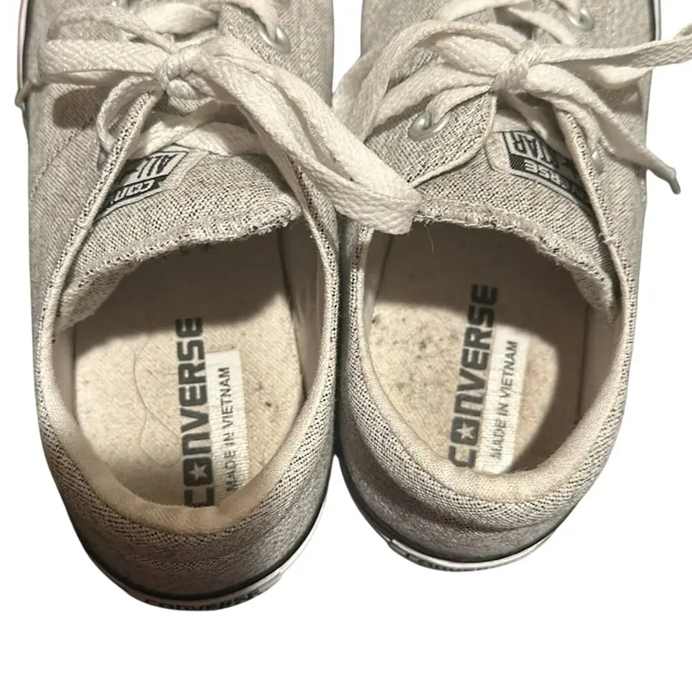 Converse Chuck Taylor All Star Madison low-top sneakers light grey oatmeal 9